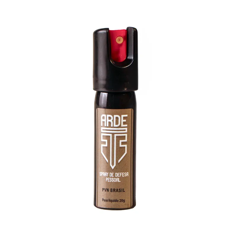 Frasco ARDE com rótulo bronze